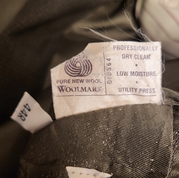 Vtg Tommy Hilfiger Wool Blazer Men's Sz 44R Preppy Academia Made In USA Office - Picture 7 of 8